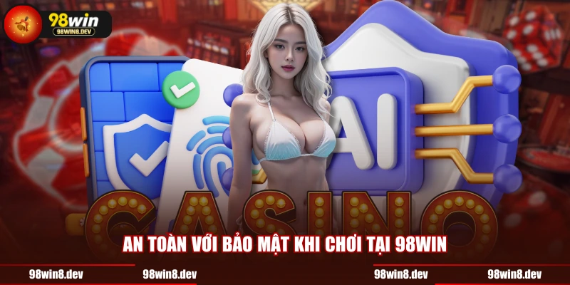 An toàn với bảo mật khi chơi tại 98WIN