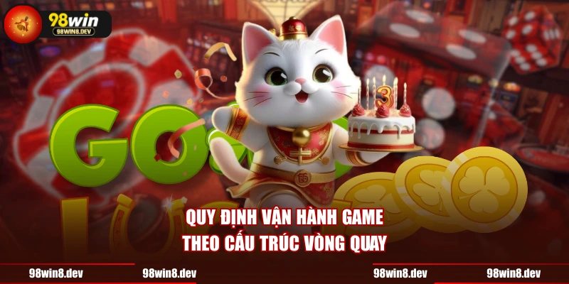 Quy định vận hành game theo cấu trúc vòng quay