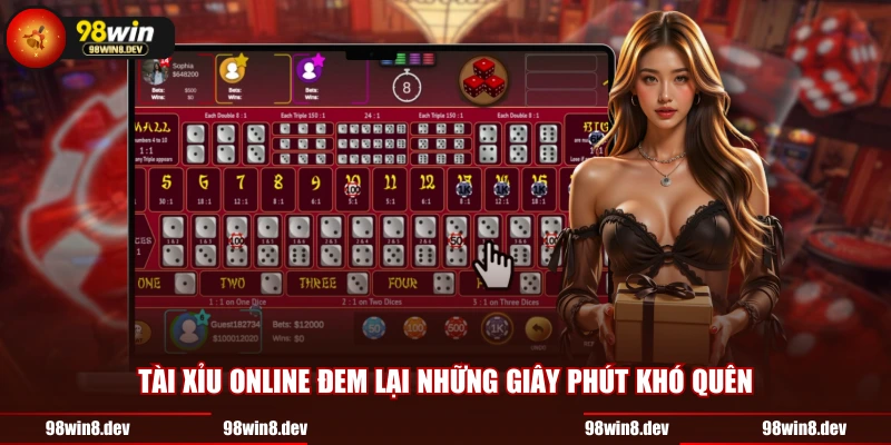 Tài xỉu online đem lại những giây phút khó quên