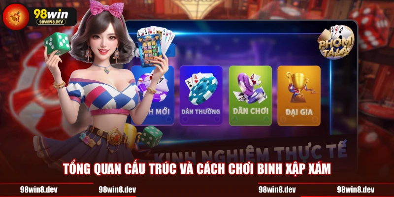 Tổng quan cấu trúc và cách chơi binh xập xám